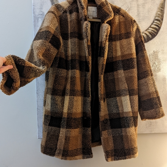 American Eagle SM fleece coat - Picture 2 of 3